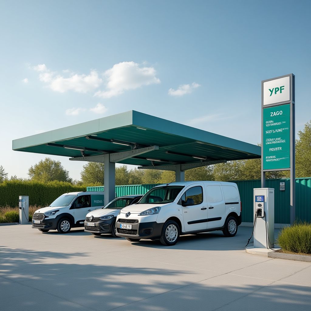 Nuevas estaciones de carga eléctrica
